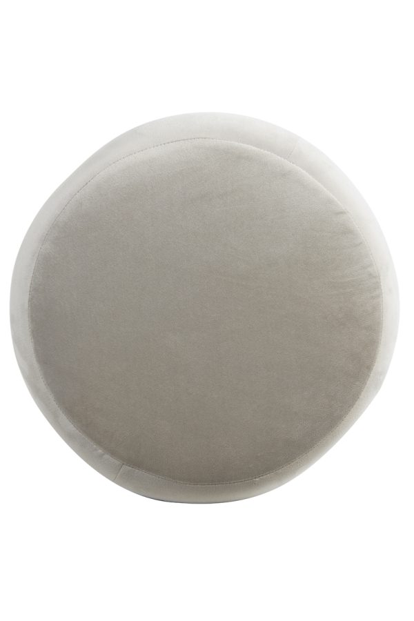 light & living poef kimi - grijs - Ø40cm - Afbeelding 4