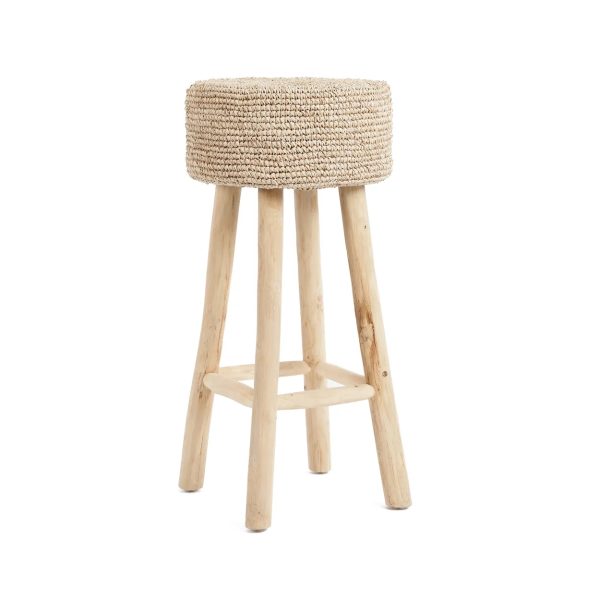 bazar bizar de raffia barkruk