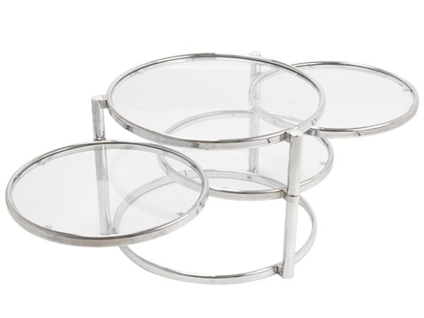 leitmotiv swivel salontafel - triple