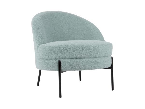 leitmotiv stoel noble - blauw