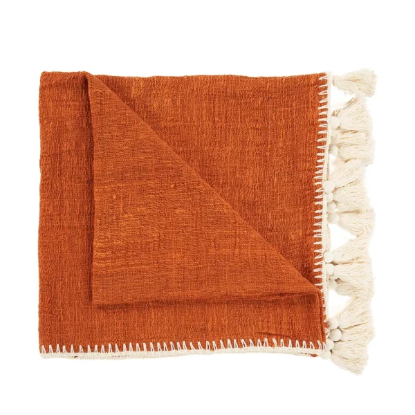 bazar bizar de stitch bedsprei - terracotta