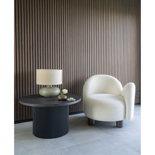 house nordic boavista salontafel - donker bruin - Ø80 cm - Afbeelding 2