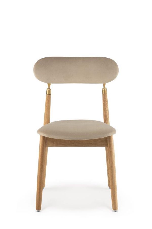 emko 7.1 eetkamerstoel - beige, basic, scandinavisch, ibiza vibes, japandi woonstijl