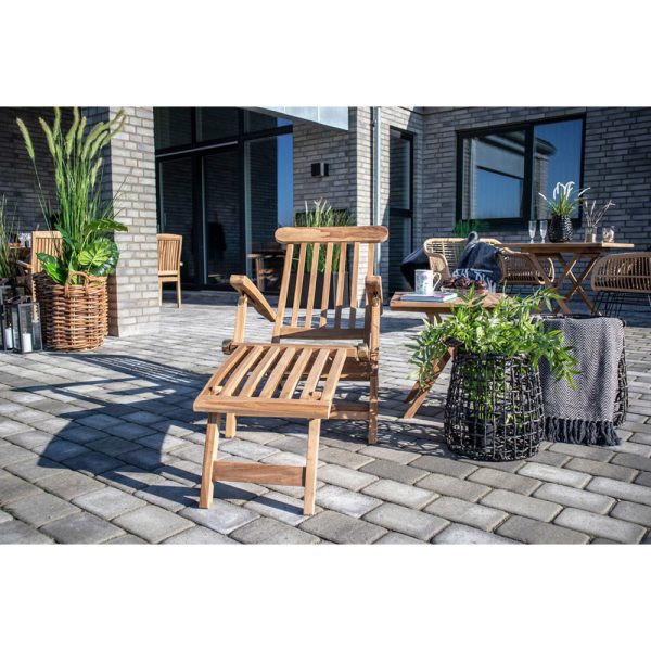 house nordic arrecife ligstoel - teakhout - Afbeelding 2