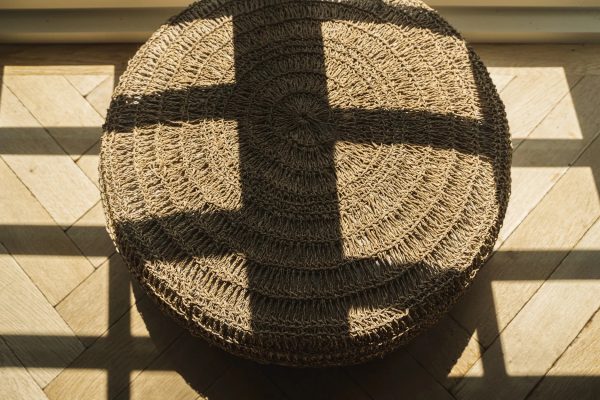 bazar bizar de zeegras poef - rond - ø60 cm - Afbeelding 4
