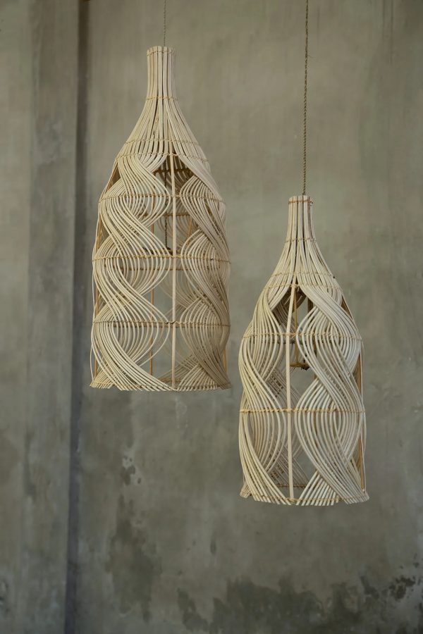 bazar bizar de garaffa lampenkap - naturel - l - Afbeelding 4