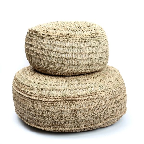 bazar bizar de zeegras poef - rond - ø60 cm - Afbeelding 6