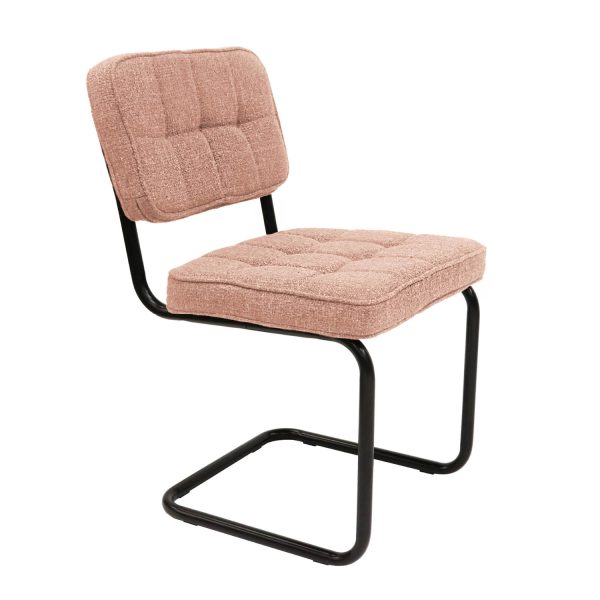 kick buisframe stoel yves - roze