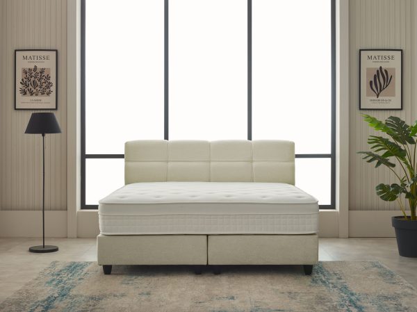 dreamhouse boxspring vida - 140x200 - beige