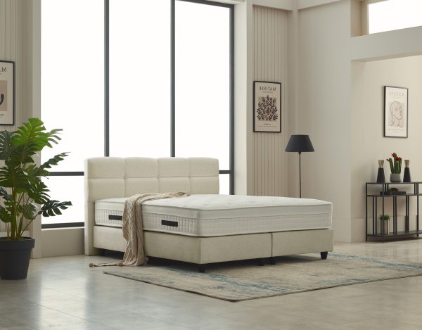 dreamhouse boxspring vida - teddy - 180x200 - beige - Afbeelding 2