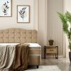 dreamehouse boxspring marrakech - kunstleer - beige - 160x200 - met bergruimte - Afbeelding 2