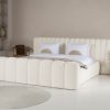 adore designbed chique - beige - 180x200 - zonder matras - Afbeelding 2