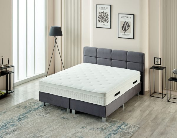 dreamehouse boxspring vida - antraciet - 140x200 - Afbeelding 3
