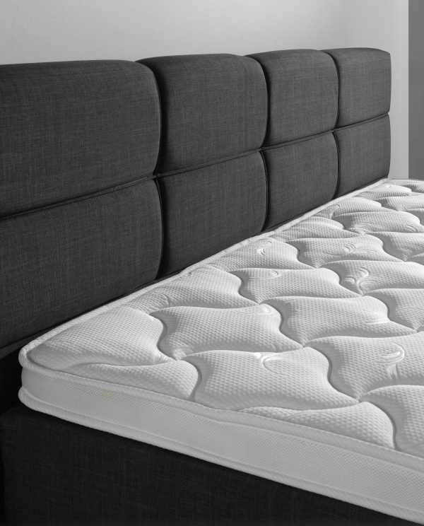 dreamehouse boxspring gustavo – antraciet – 140×200 - Afbeelding 5