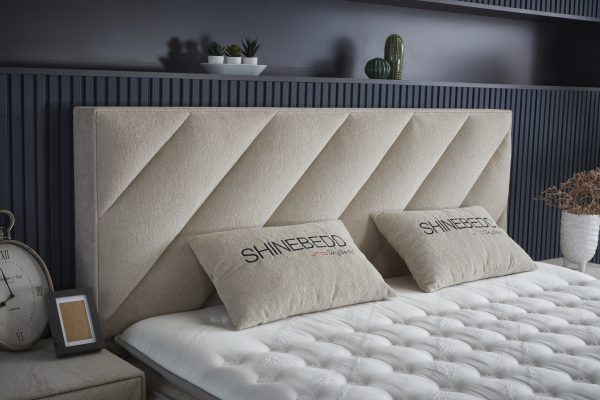 dreamehouse boxspring shinebedd - beige - 140x200 - met bergruimte - Afbeelding 5