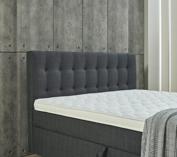 dreamehouse boxspring shurgard - antraciet - 180x200 - met bergruimte - met voetbord - Afbeelding 5
