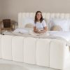 adore designbed chique - beige - 180x200 - zonder matras - Afbeelding 5