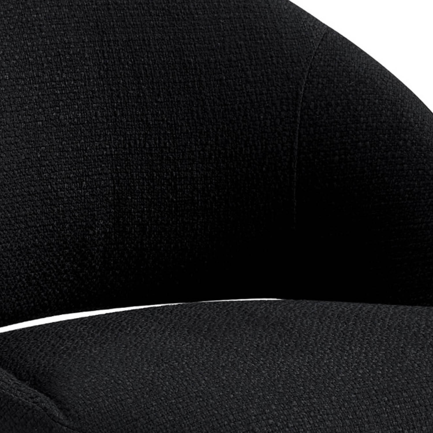 kick eetkamerstoel job - zwart - Afbeelding 5