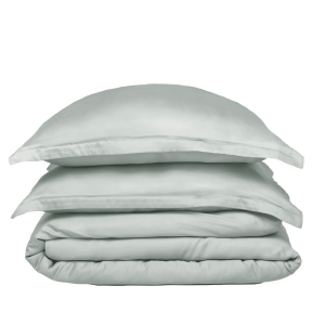 coco & cici tencel dekbedovertrek - mint - 200x200cm