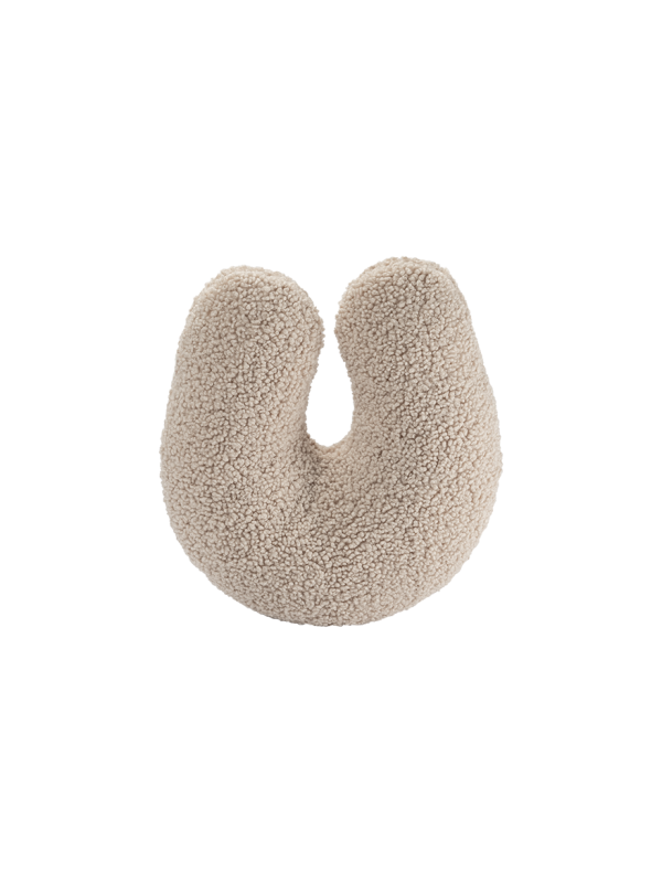 wigiwama u-kussen – biscuit