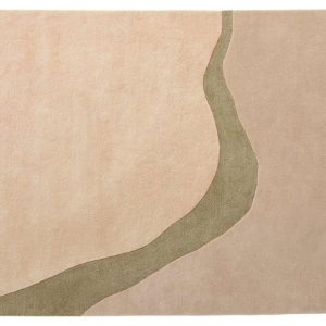 brinker carpets vloerkleed organix – khaki – 160x230