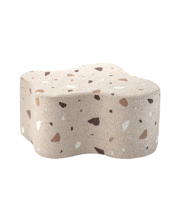 Terrazzo Sand Cloud Pouffe