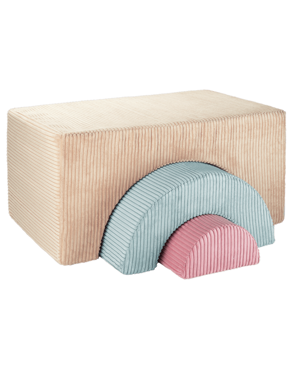 wigiwama regenboog speelset - brown sugar