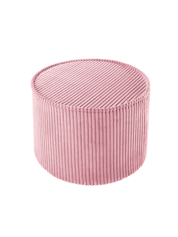 Pink Mousse Pouffe