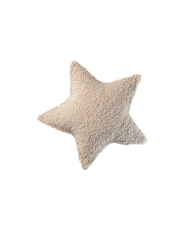 wigiwama ster sierkussen - biscuit