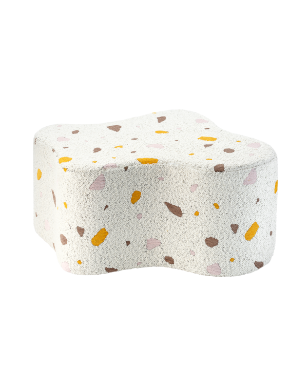 Terrazzo Marble Cloud Pouffe