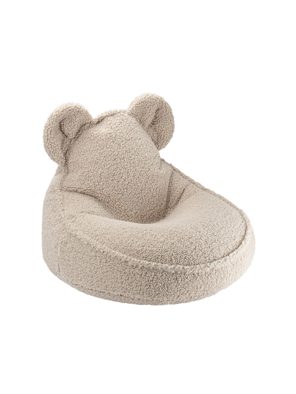 wigiwama bear beanbag - biscuit