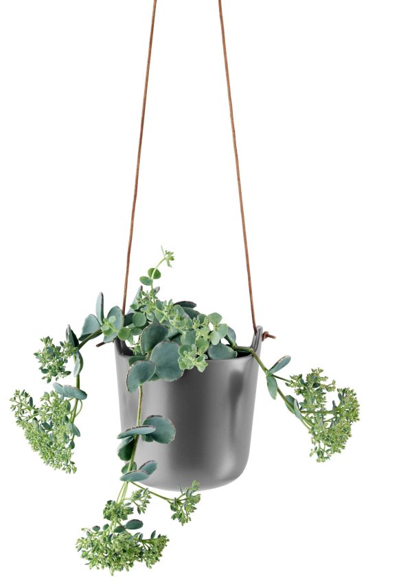eva solo bloempot hangend - met bewateringssysteem - grijs - Afbeelding 2
