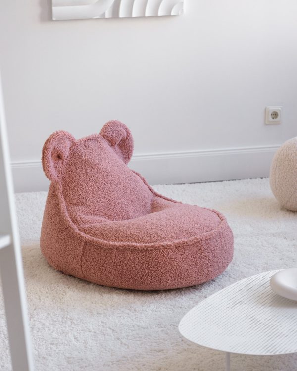 Guava Pink Bear Beanbag - Afbeelding 2