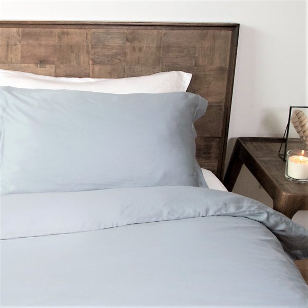coco & cici tencel dekbedovertrek – 260×220 – lichtblauw - Afbeelding 5