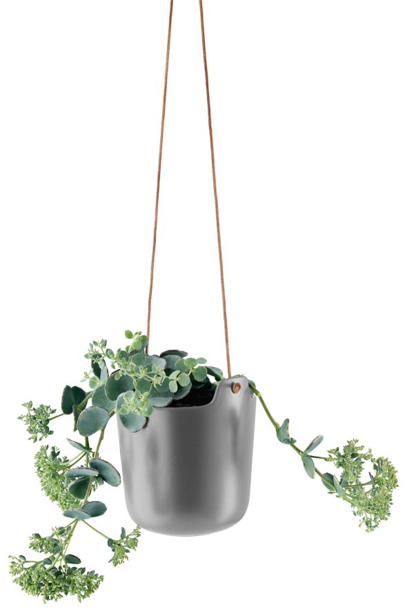eva solo bloempot hangend - met bewateringssysteem - grijs - Afbeelding 5