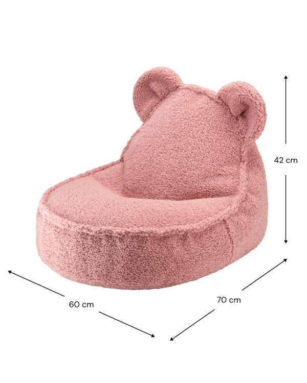 Guava Pink Bear Beanbag - Afbeelding 8