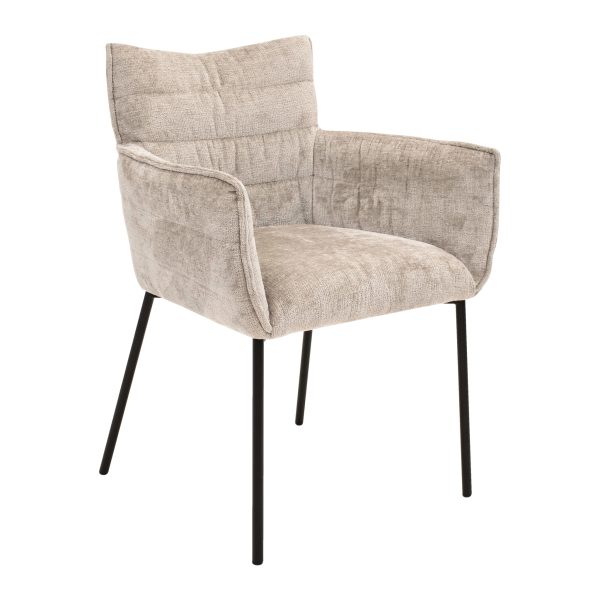 kick eetkamerstoel goos - grijs / beige