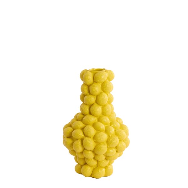 light & living vaas lemon – geel – Ø27,5 cm