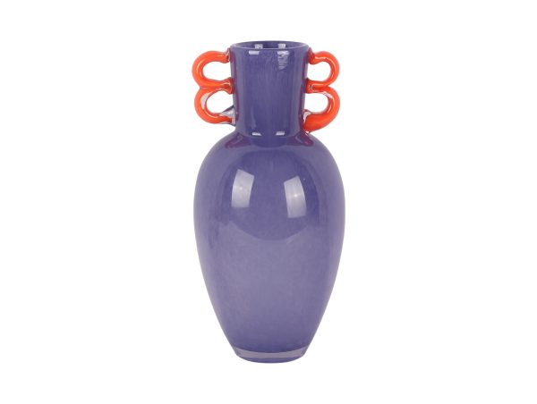 present time vaas fiesta large - paars - Ø14,5 cm