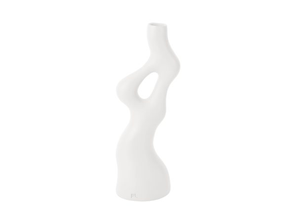 present time vaas organic swirls - wit