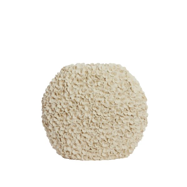 light & living vaas phylia - wit