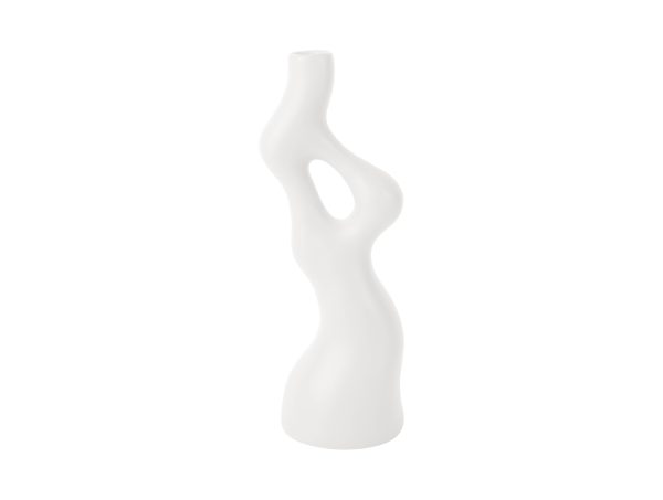 present time vaas organic swirls - wit - Afbeelding 2