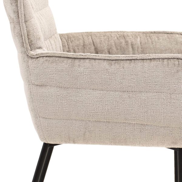 kick eetkamerstoel goos - grijs / beige - Afbeelding 12