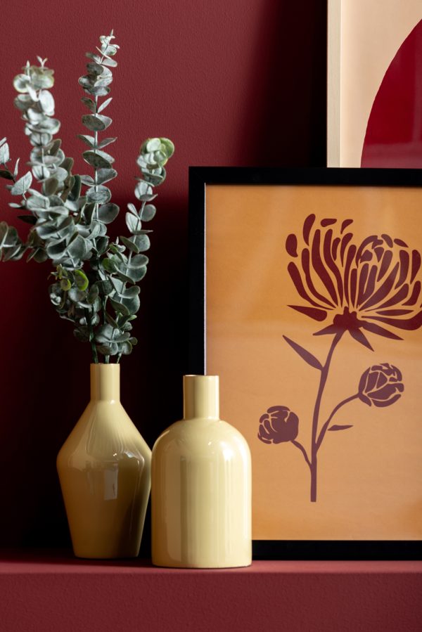 present time vaas ivy bottle cone - bruin - Afbeelding 3