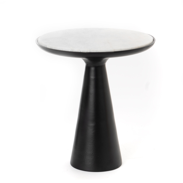starfurn bijzettafel essy - zwart - Ø 45 cm - Afbeelding 3