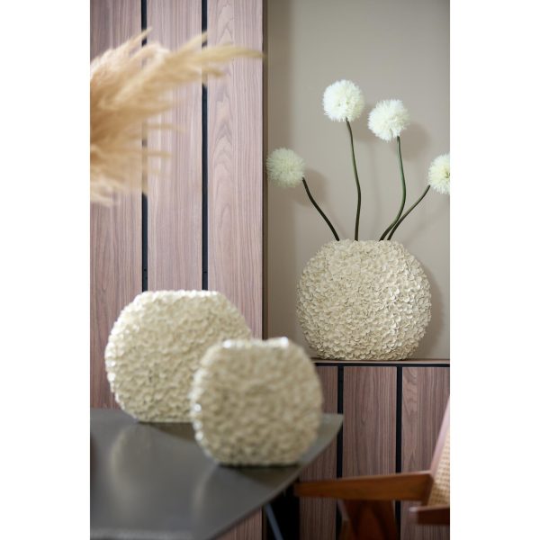 light & living vaas phylia - wit - Afbeelding 3
