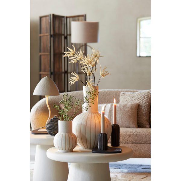 light & living vaas ulloa – bruin – Ø 34 cm - Afbeelding 4