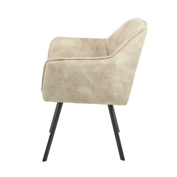 starfurn eetkamerstoel emma - taupe - Afbeelding 4