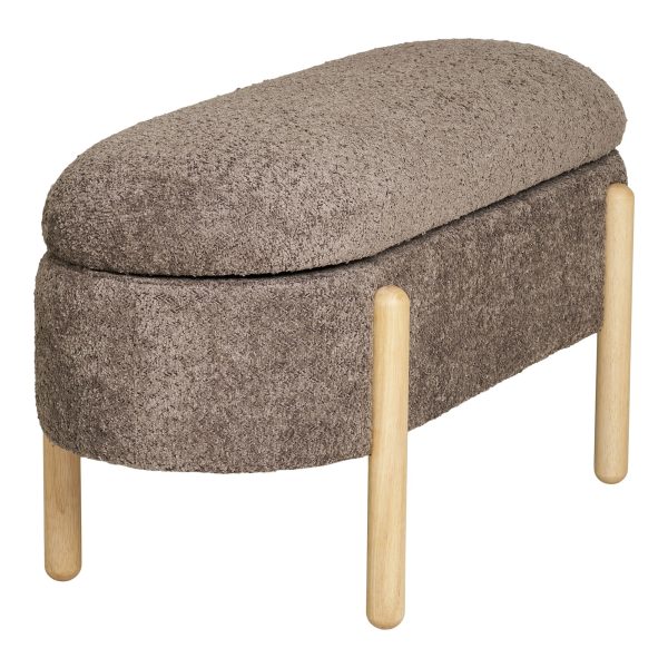 house nordic branca bankje - bruin - Afbeelding 4