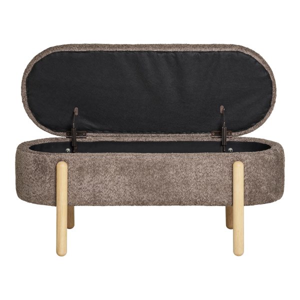 house nordic branca bankje - bruin - Afbeelding 5